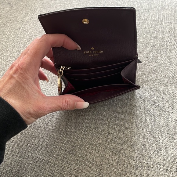 Kate Spade Mini Bifold Wallet Keychain - Picture 3 of 6